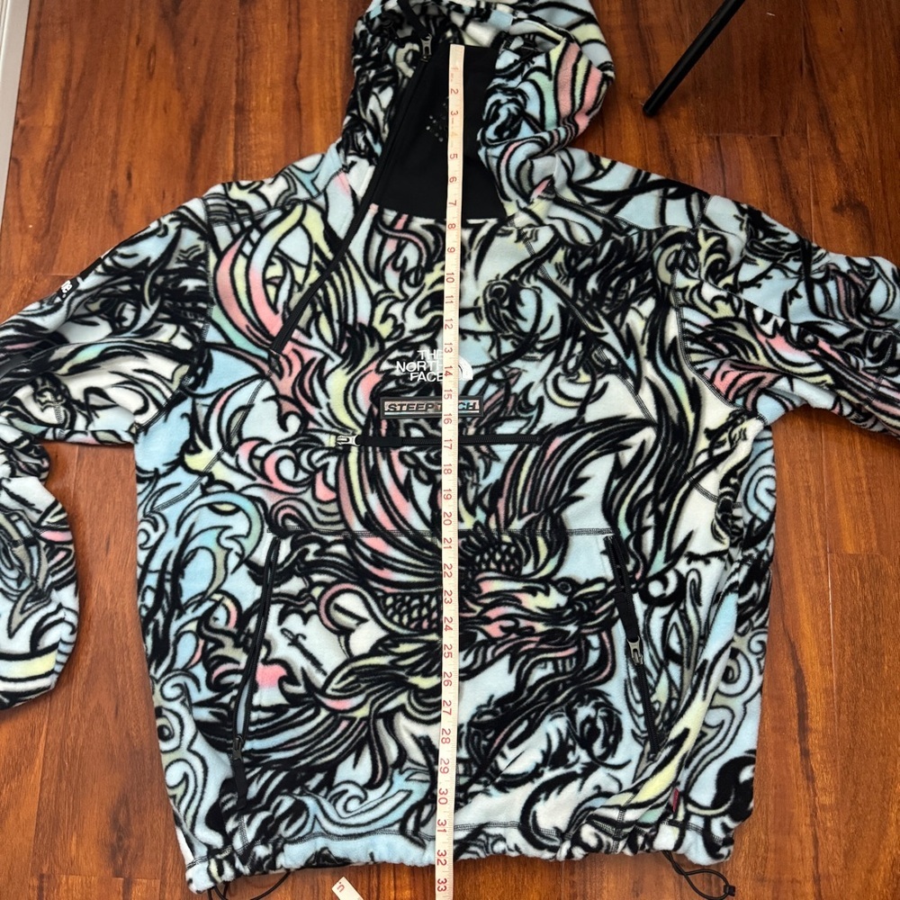 Supreme The North Face Steep Tech Fleece Pullover Size XL - Picture 11 of 12